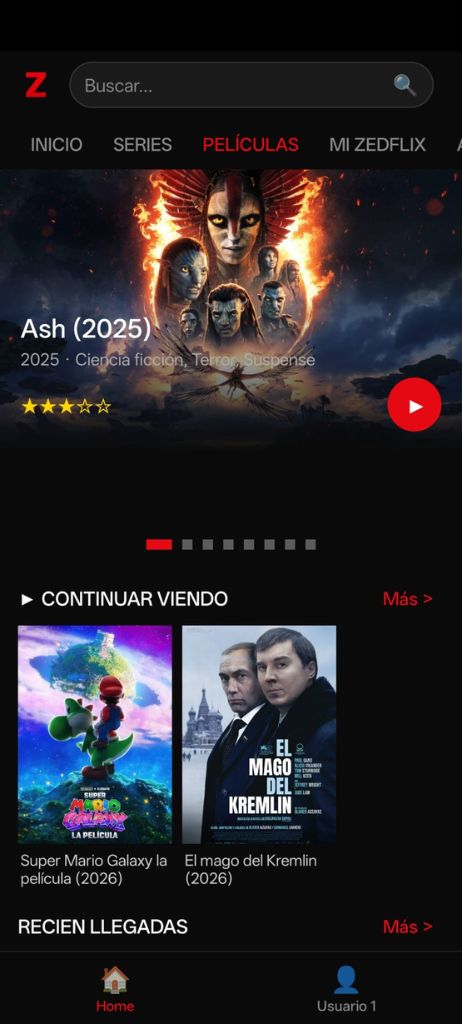 Zedflix movil 4
